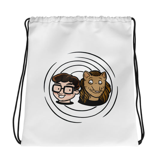 Dexter & Weasel (Drawstring bag)