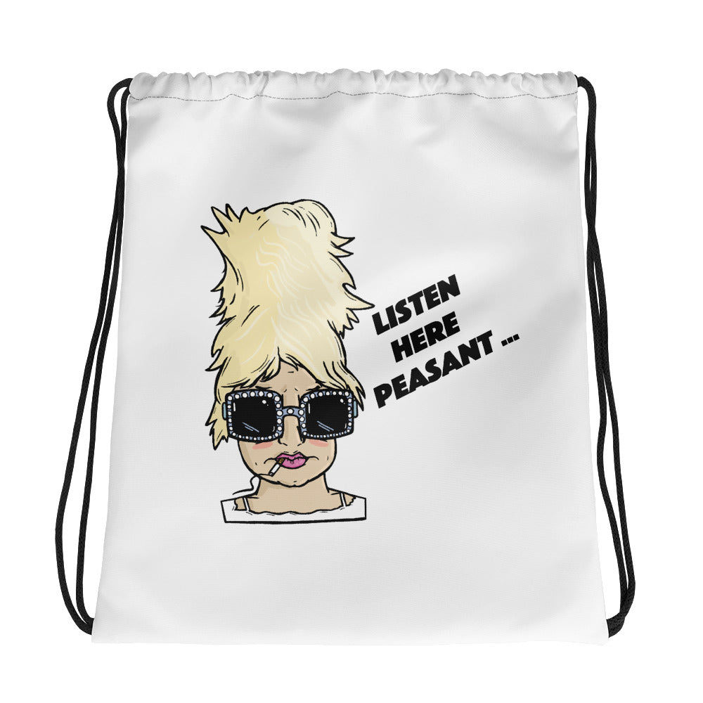 Diana Diagonal (Drawstring Bag)