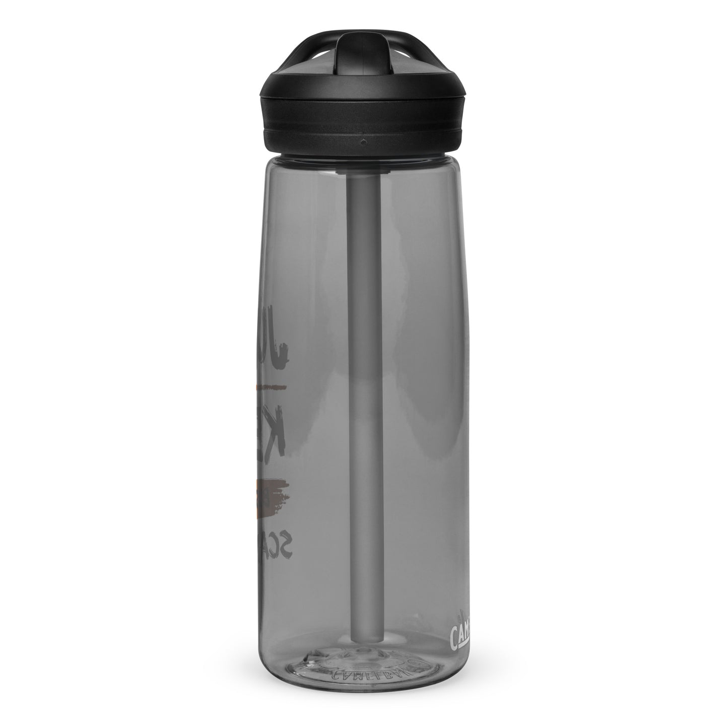 JUST KEEP BUSTING SCAMMERS | Sports water bottle