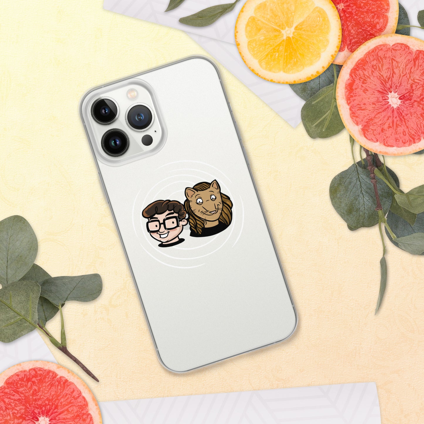 Dexter & Weasel Animated Logo | iPhone Case